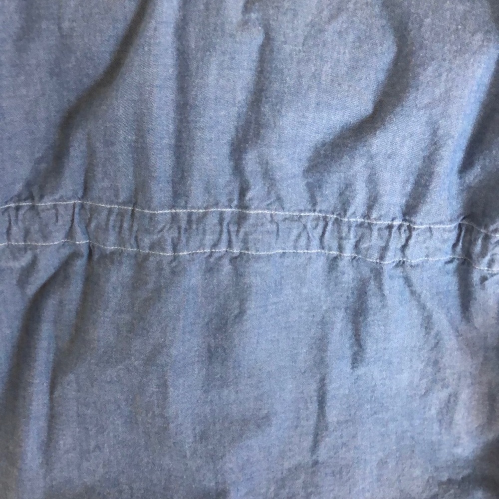 Fwk Engineered Garments Chambray Drawstring Dress - image 5